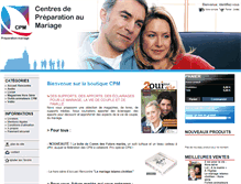 Tablet Screenshot of boutique.preparation-mariage.info